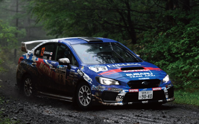 全日本ラリー選手権第5戦モントレー2019 JN1クラス ワークホイール表彰台独占!