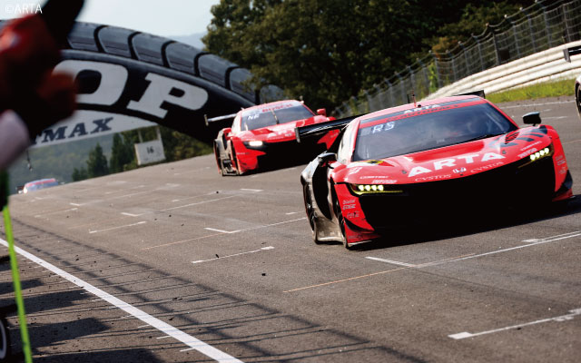 2021 AUTOBACS SUPER GT Rd.5 SUGO #55 ARTA NSX GT3  2位表彰台獲得!