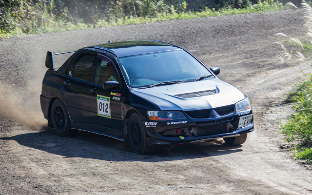 中部ダートトライアル選手権Rd.9  2クラスで優勝!