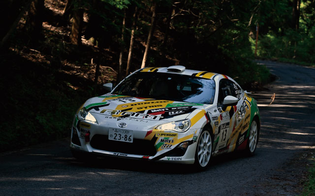 『全日本ラリー選手権 第3戦 久万高原ラリー』2クラスで優勝