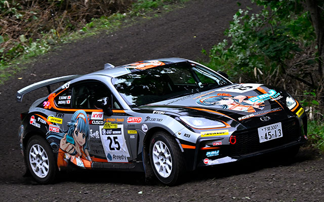 2024年JAF全日本ラリー選手権 第6戦 「2024 ARK ラリー・カムイ」2クラス優勝