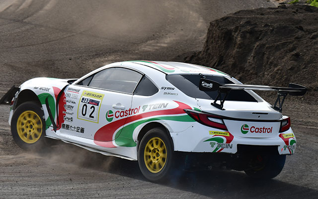 2025年JAF 全日本ダートトライアル選手権第5戦 TEIN CUP ALL JAPAN SUPER DT in EBISU 鎌田選手優勝