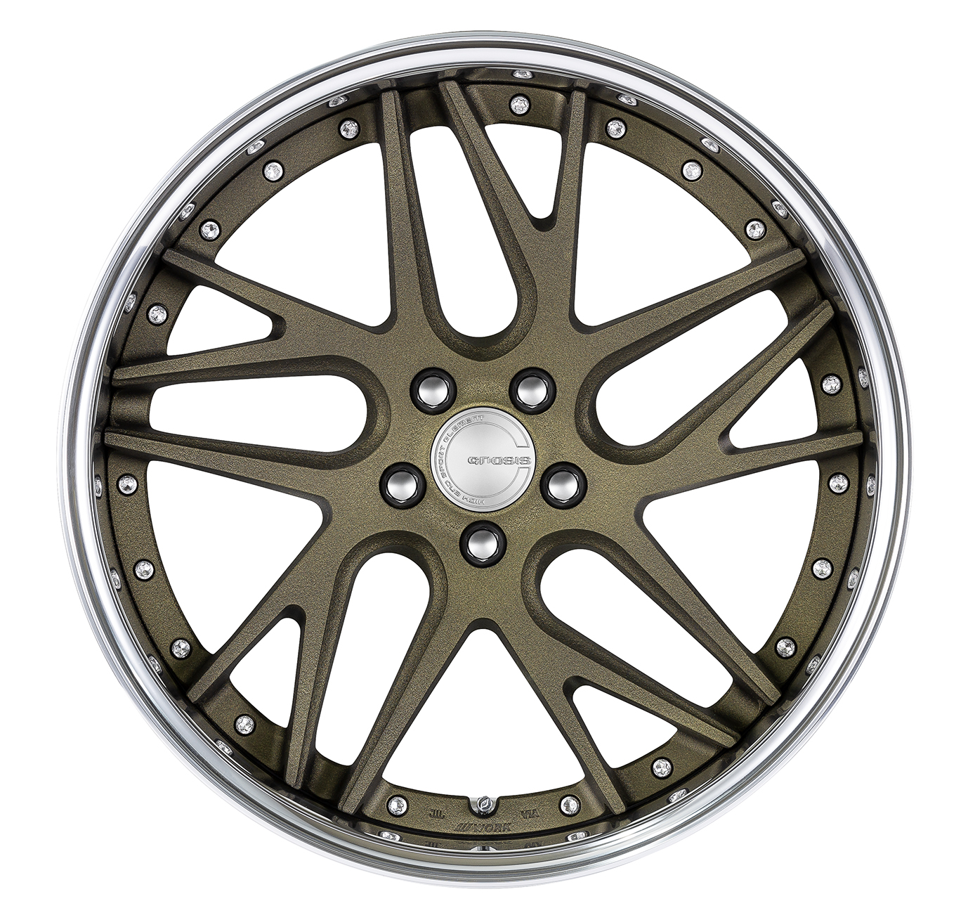 ■サイズ:20inch<br />
■ディスク:ディープコンケイブ(形状)/テクスチャーダークブラス(カスタム)<br />
■リム:FULL REVERSE(形状)/バフアルマイト(標準)<br />
■センターキャップ:標準