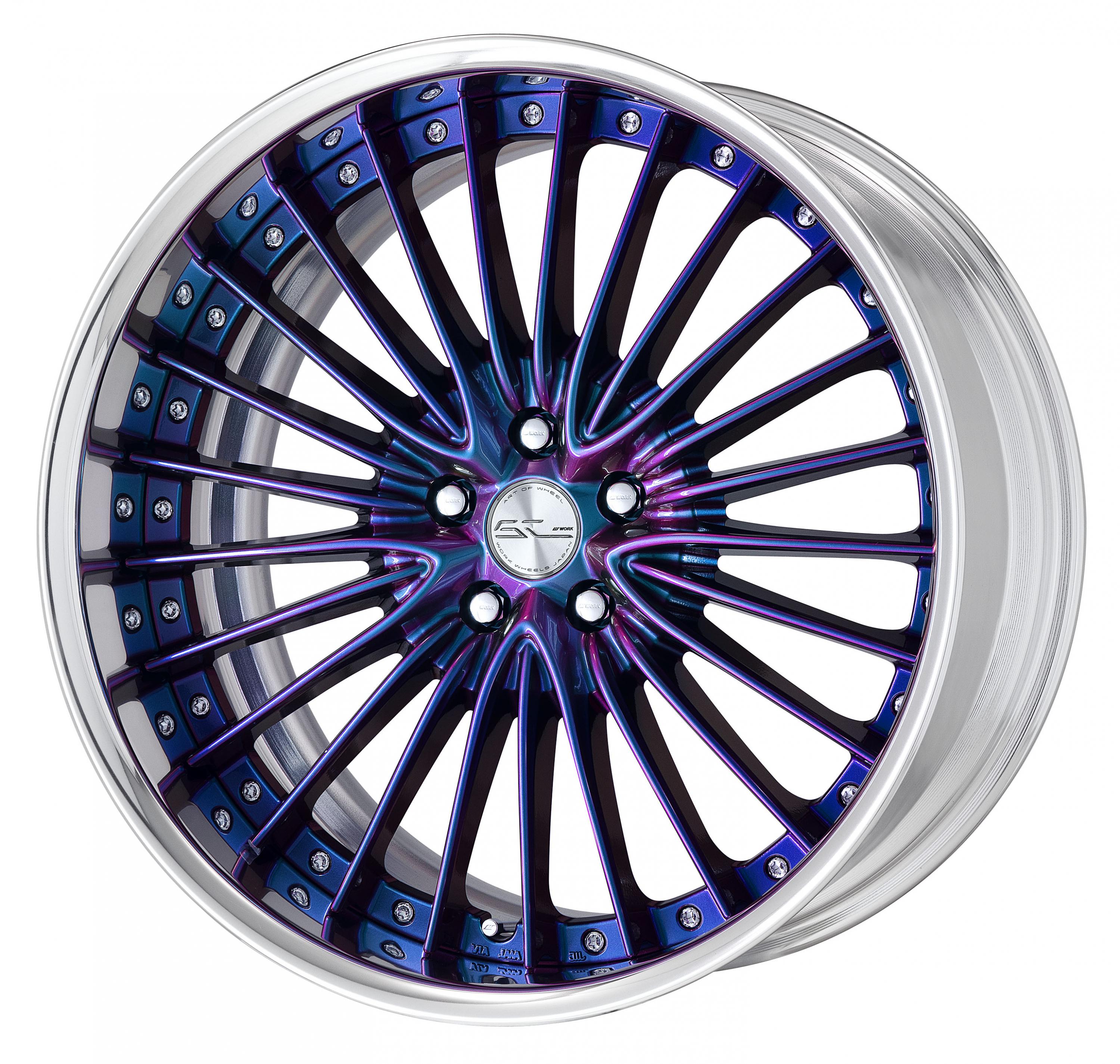 ■サイズ:21inch<br />
■ディスク:アステリズムブラック(カスタム)<br />
■リム:FULL REVERSE(形状)/バフアルマイト(標準)<br />
■センターキャップ:スピン(標準)