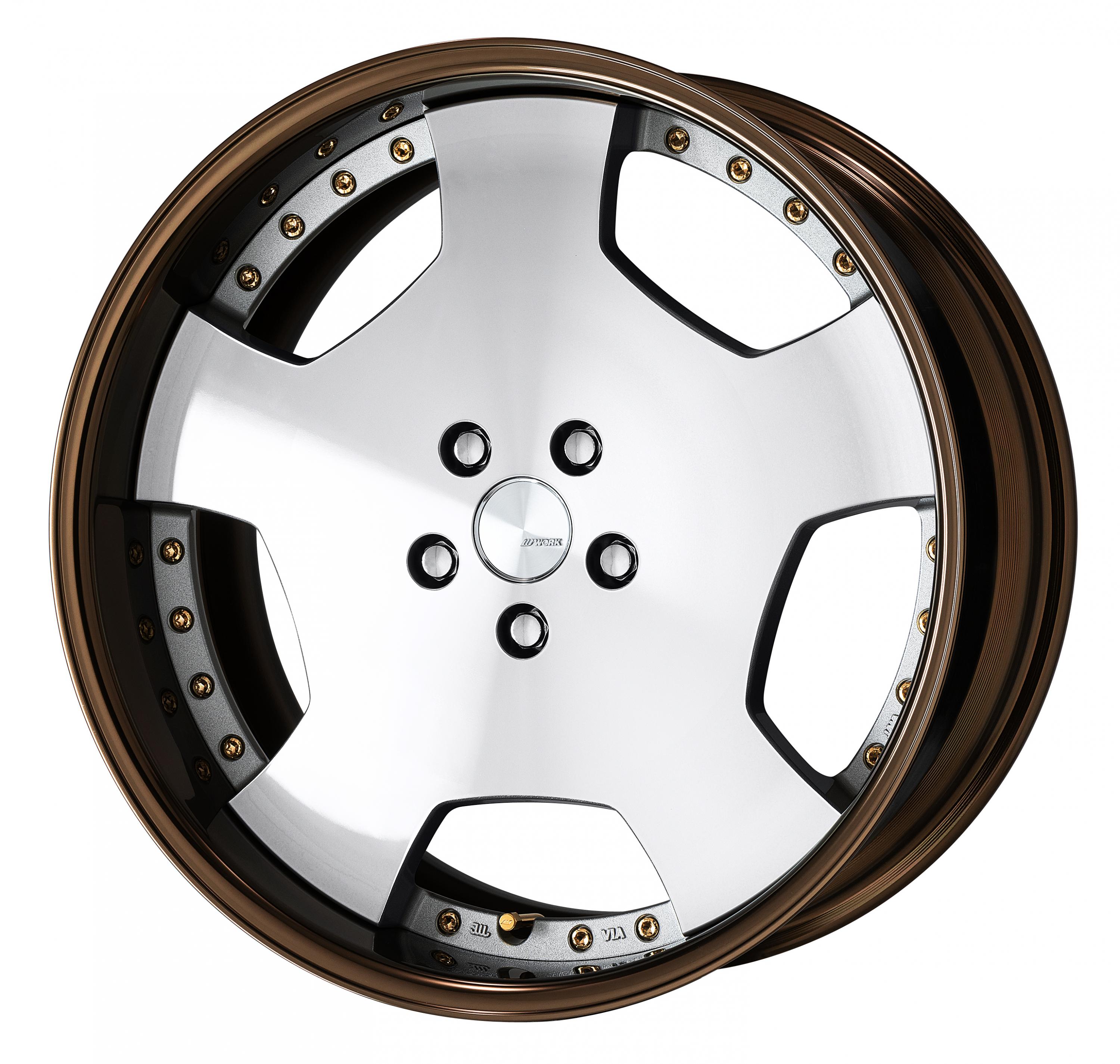 ■サイズ:20inch<br />
■ディスク:カットクリア(標準)<br />
■リム:FULL REVERSE(形状)/ブロンズアルマイト(カスタム)<br />
■ピアスボルト:ゴールドピアスボルト(カスタム)<br />
■エアバルブ:ゴールドエアバルブ(カスタム)<br />
■センターキャップ:標準