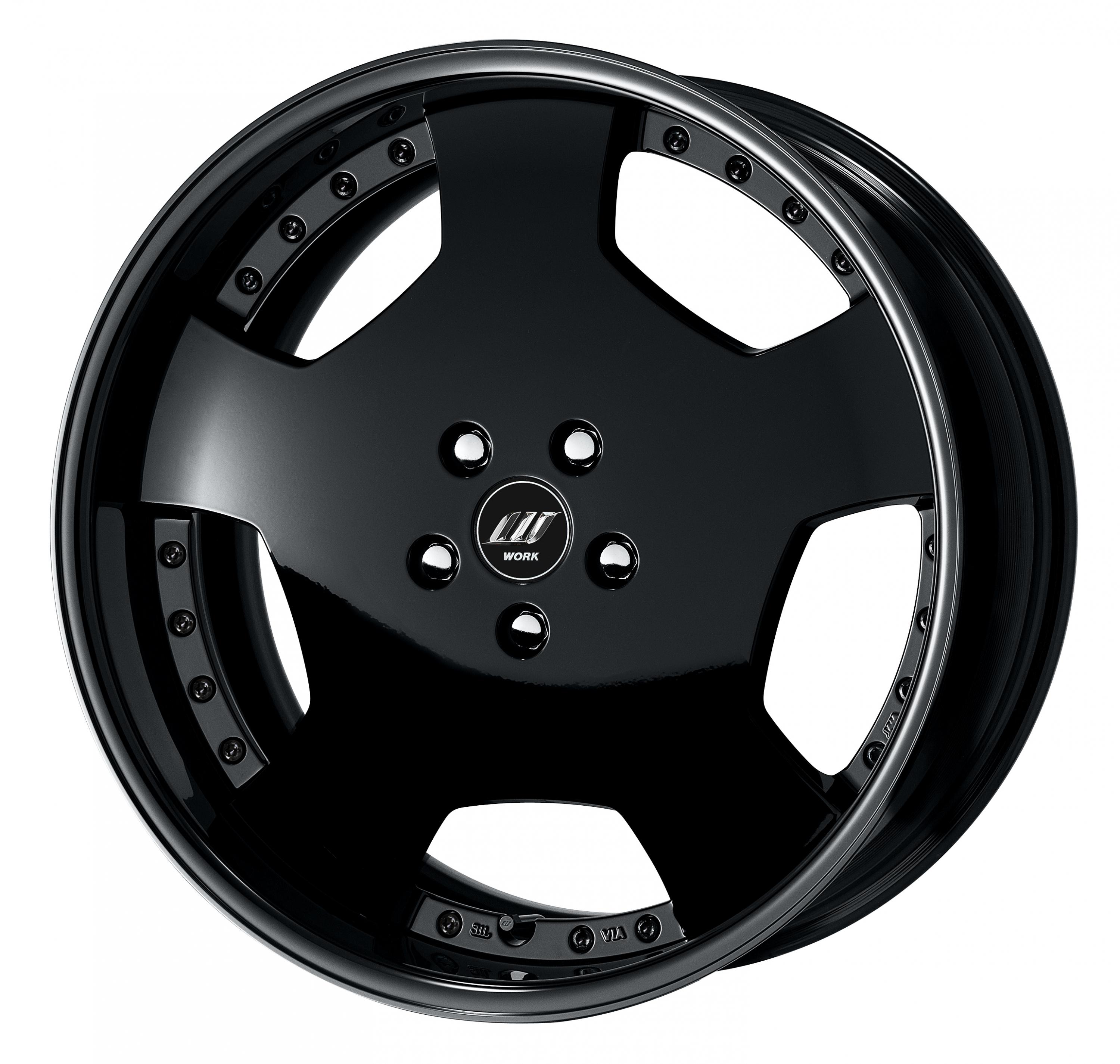 ■サイズ:20inch<br />
■ディスク:ブラック(標準)<br />
■リム:FULL REVERSE(形状)/ブラックアルマイト(カスタム)<br />
■ピアスボルト:ブラッククロームピアスボルト(カスタム)<br />
■エアバルブ:ブラックエアバルブ(カスタム)<br />
■センターキャップ:ブラック・Wエンブレム(オプション)