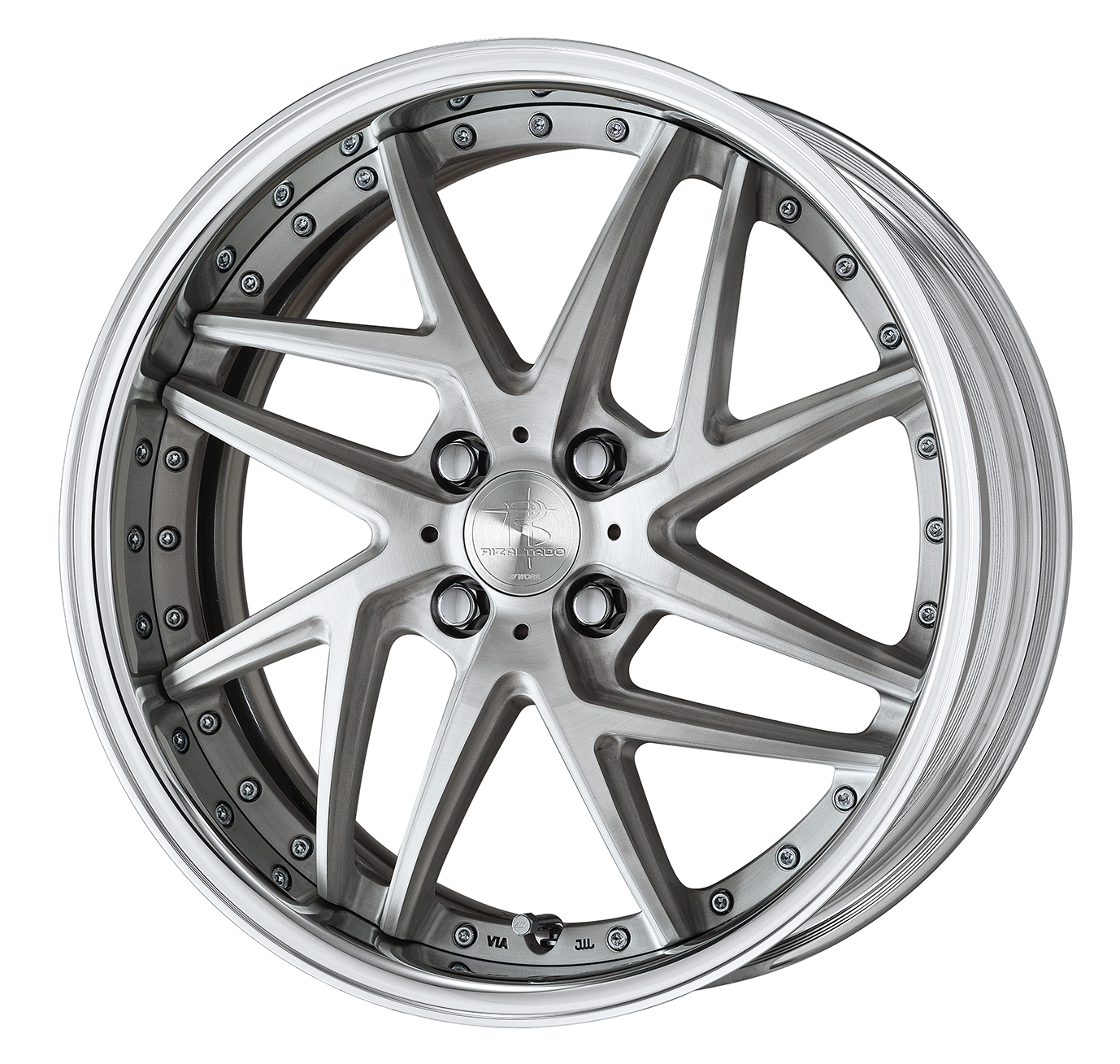 ■サイズ:17inch<br />
■ディスク:マットブラッシュド(カスタム)<br />
■リム:FULL REVERSE(形状)/バフアルマイト(標準)<br />
■センターキャップ:標準