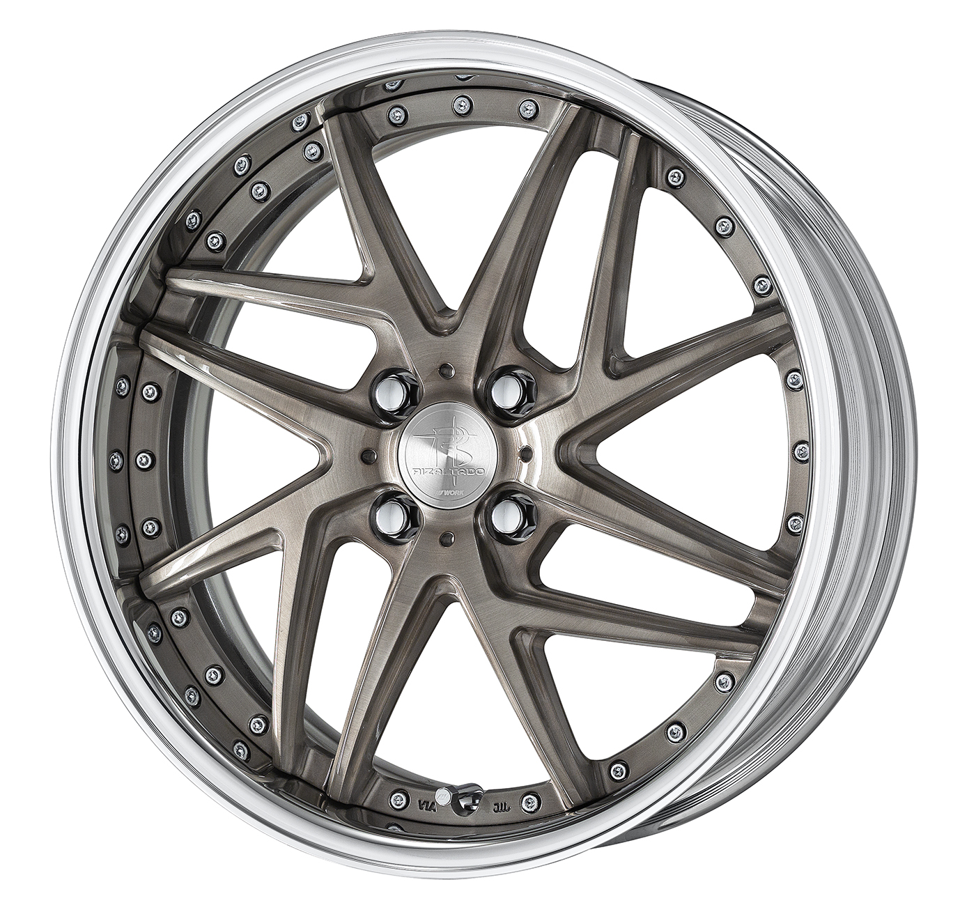 ■サイズ:17inch<br />
■ディスク:トランスグレーブラッシュド(カスタム)<br />
■リム:FULL REVERSE(形状)/バフアルマイト(標準)<br />
■センターキャップ:標準