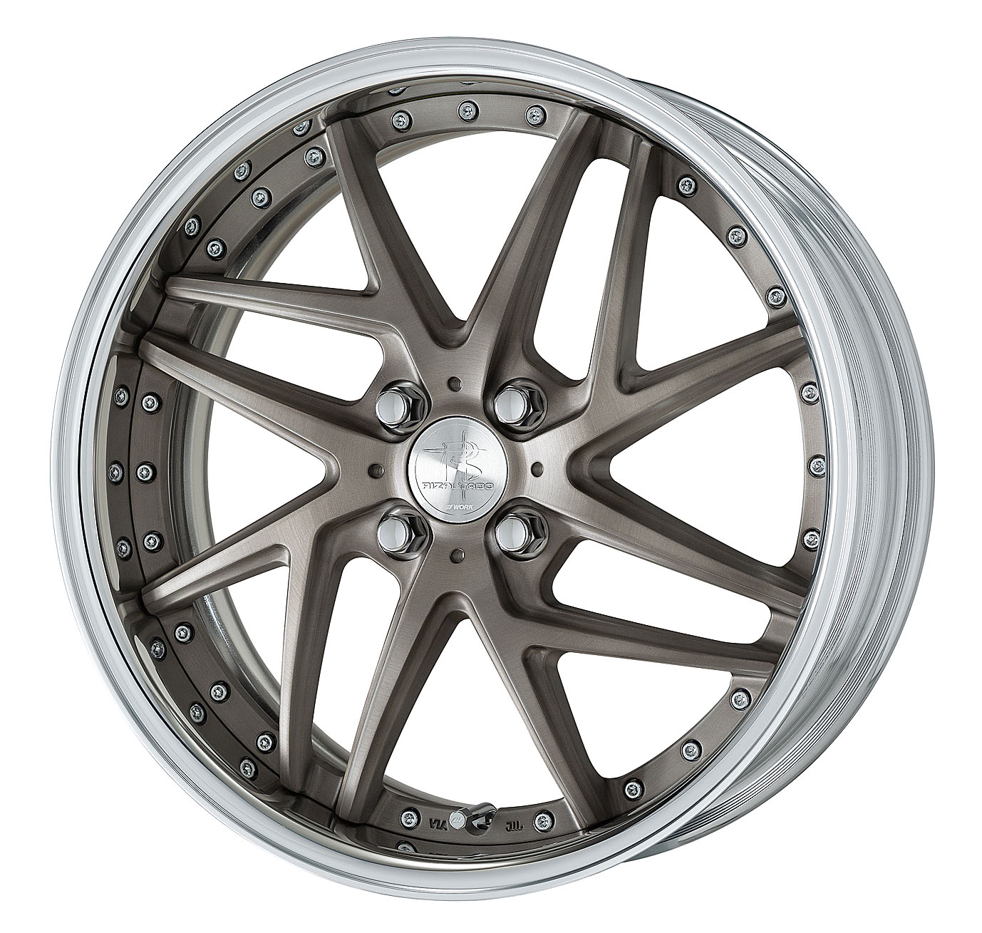 ■サイズ:17inch<br />
■ディスク:マットグレーブラッシュド(カスタム)<br />
■リム:FULL REVERSE(形状)/バフアルマイト(標準)<br />
■センターキャップ:標準