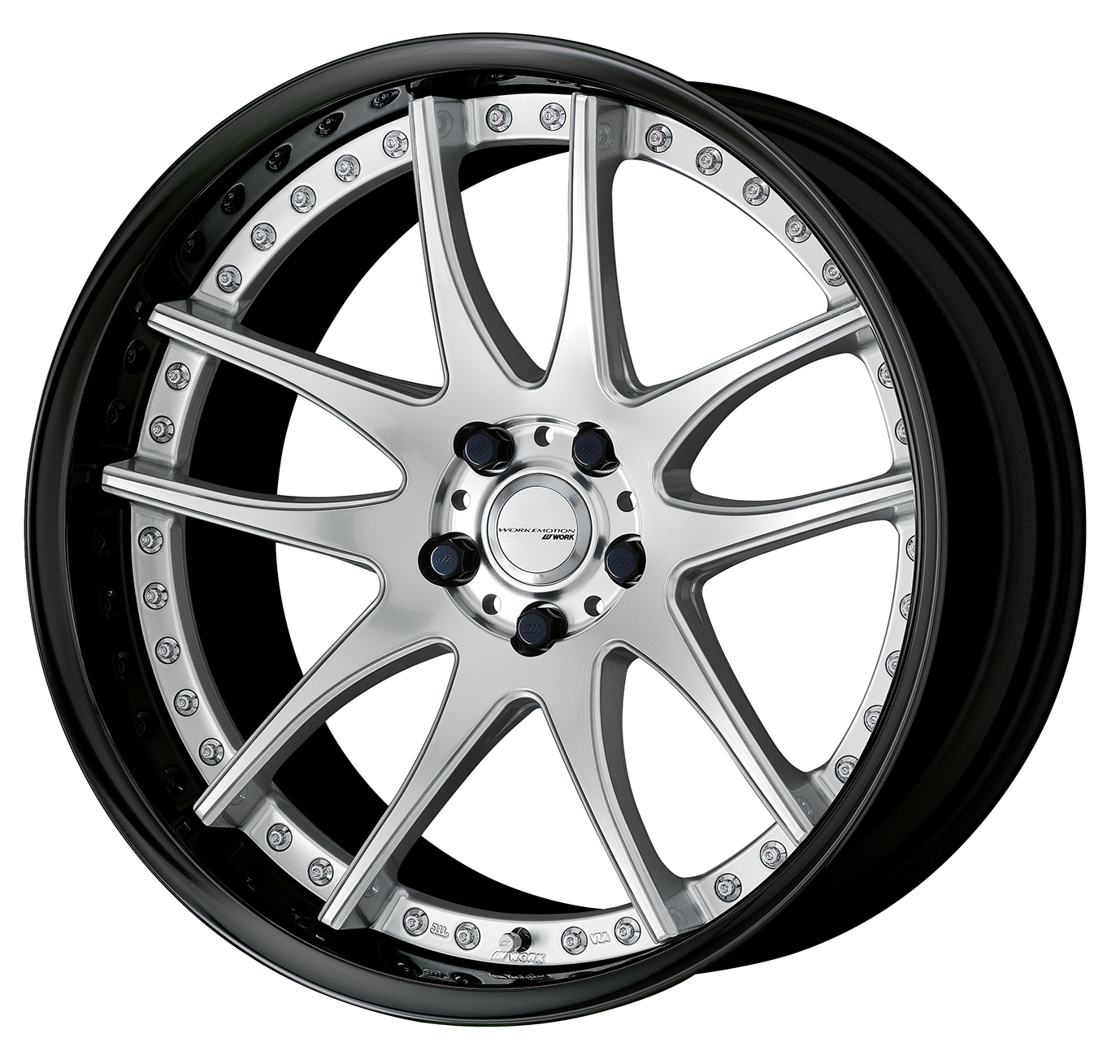 ■Size: 20-inch<br />
■Disc: Deep Concave (Shape) / Burning Silver (Standard)<br />
■Rim: Full Reverse (Shape) / Black Anodized (Custom)<br />
■Center Cap: Flat Type Silver (Optional)