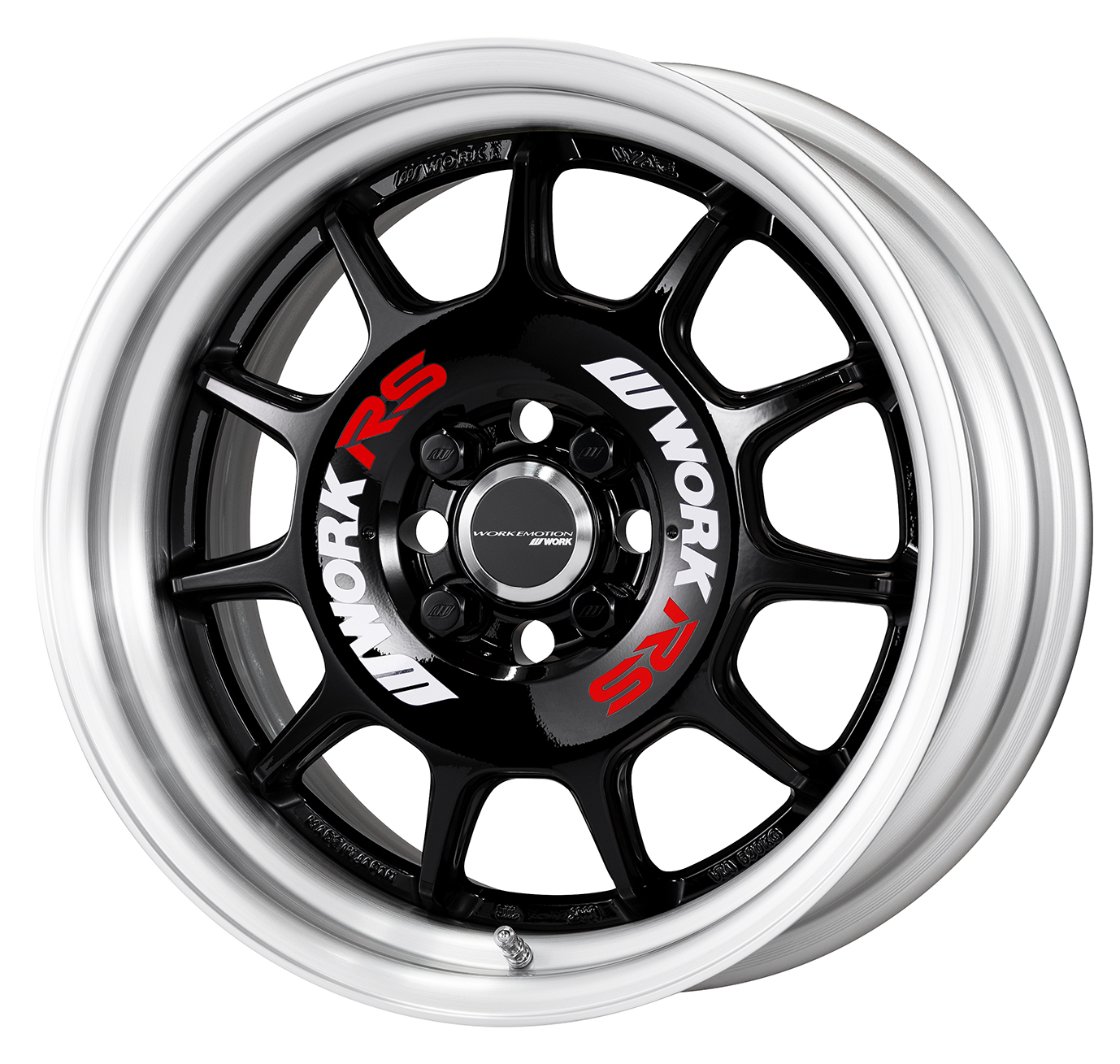 ■Size: 16-inch<br />
■Disc: Black (standard)<br />
■Rim: Step Rim (shape) / Brushed (custom)<br />
■Center Cap: Flat Type Black (optional)<br />
■Stickers: White/Red (included)