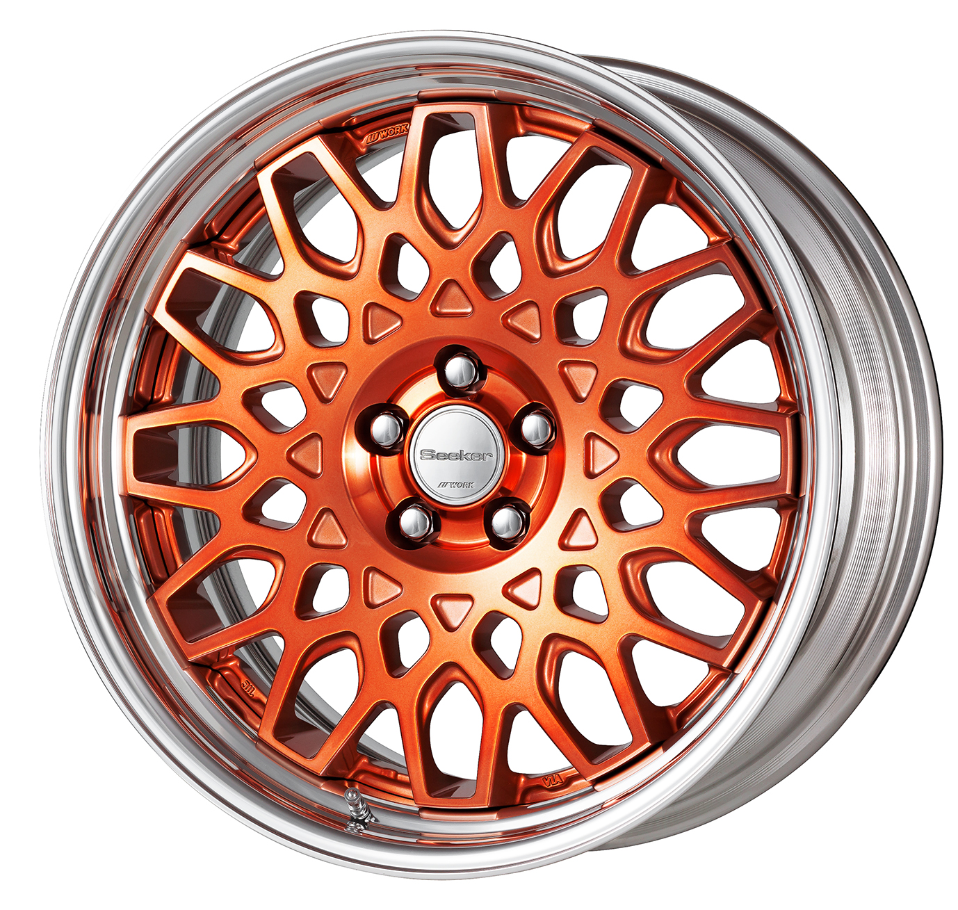 ■サイズ:18inch<br />
■ディスク:カットクリアベース/カッパークリア(カスタム)<br />
■リム:STEP RIM(形状)/バフアルマイト(標準)<br />
■センターキャップ:標準