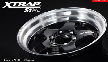 XTRAP S1HC 18inch 9.0J +25mm サイズ追加