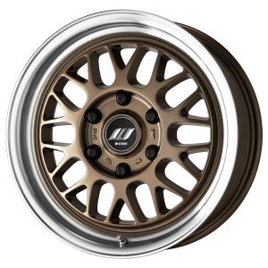 ■サイズ：17inch
■ディスク：ブロンズメタリックダイヤカットリム(限定)
■リム：NORMAL(形状)
■センターキャップ：ブラック(限定)