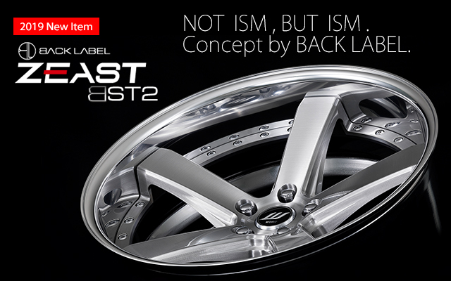 BACK LABEL ZEAST BST2 Debut！Can custom order of aluminum wheels 