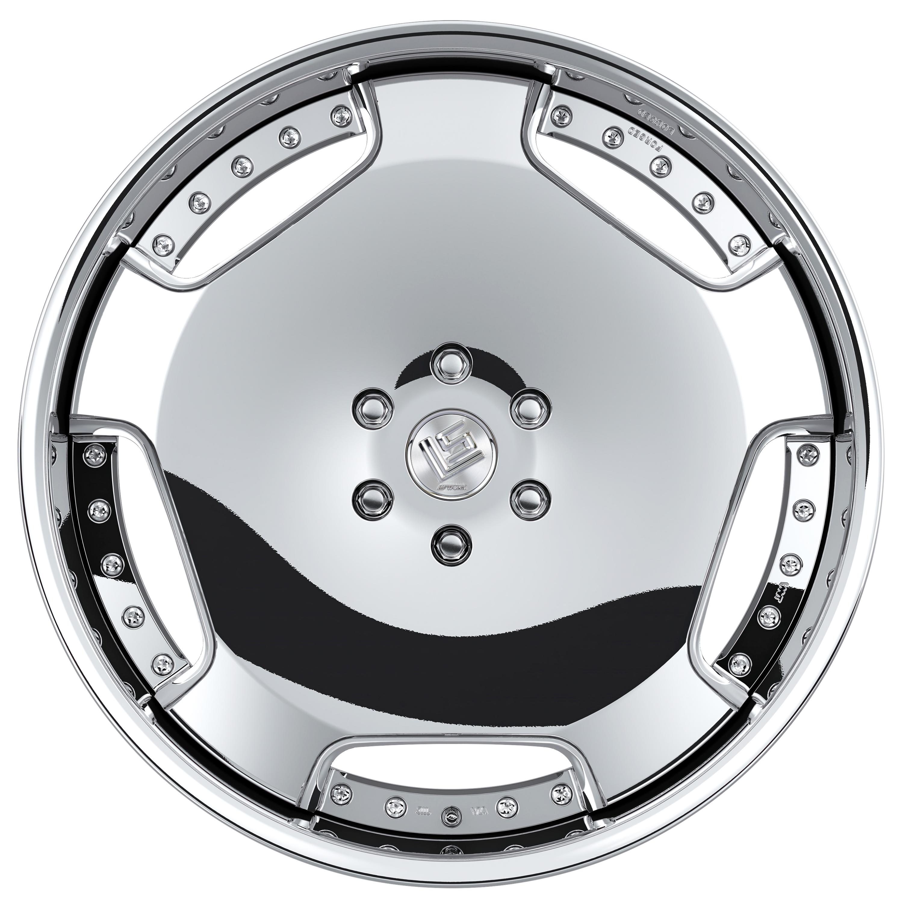 ■Size: 24 inches
■Disc: Super chrome plating (standard)
■Rim: FULL REVERSE (shape)/Buff anodized (standard)
■Center cap: Hairline (standard)