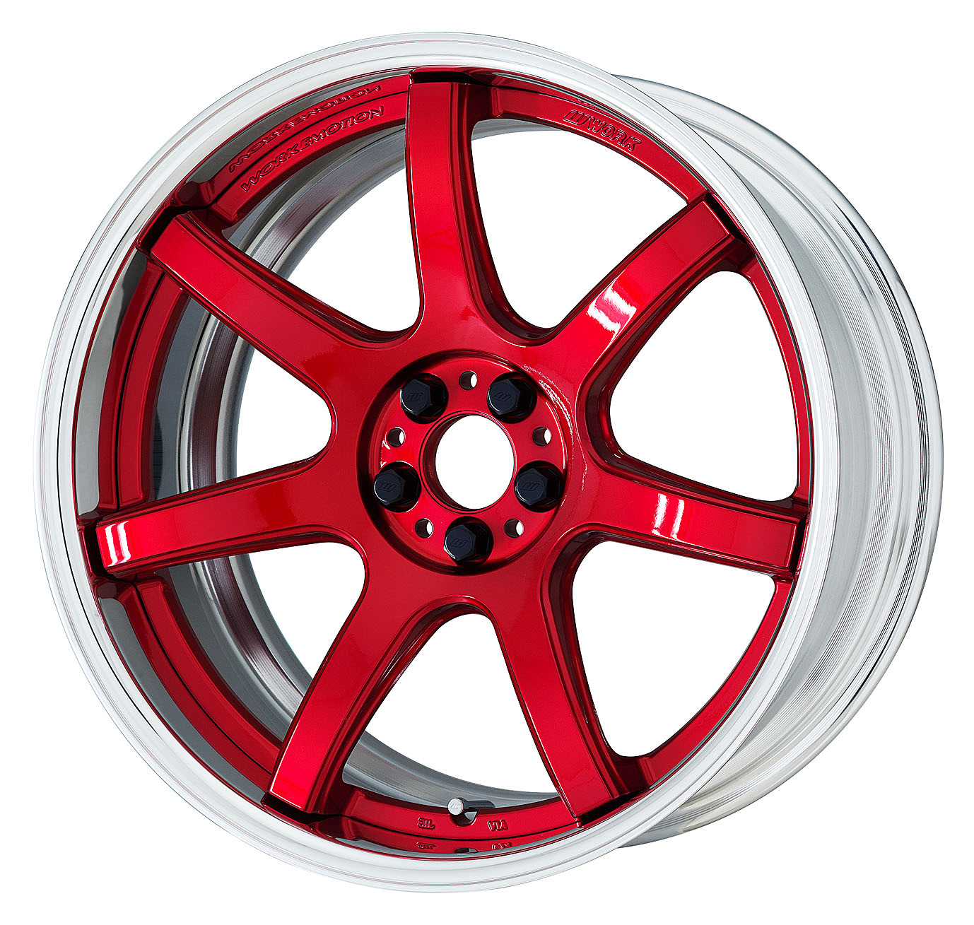 キャンディレッド(CAR)  <br>WORK EMOTION T7R 2P