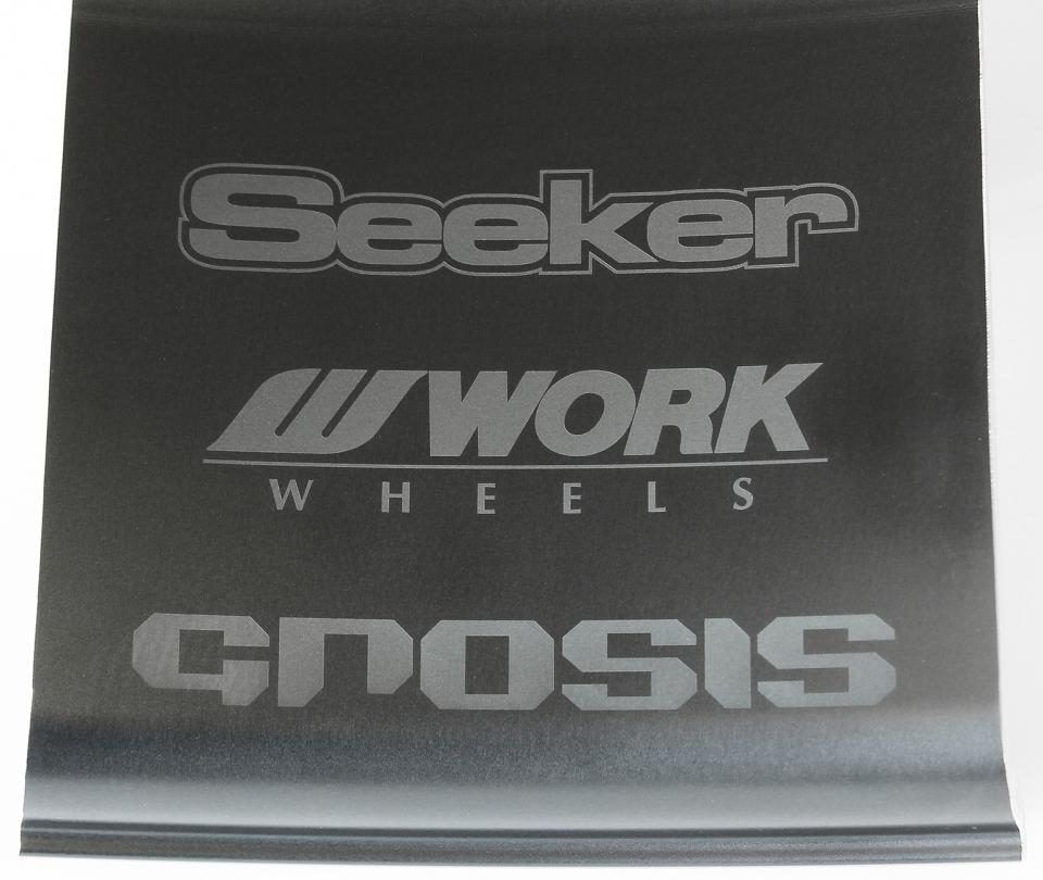 艶消しブラックアルマイトリム (ZKK)