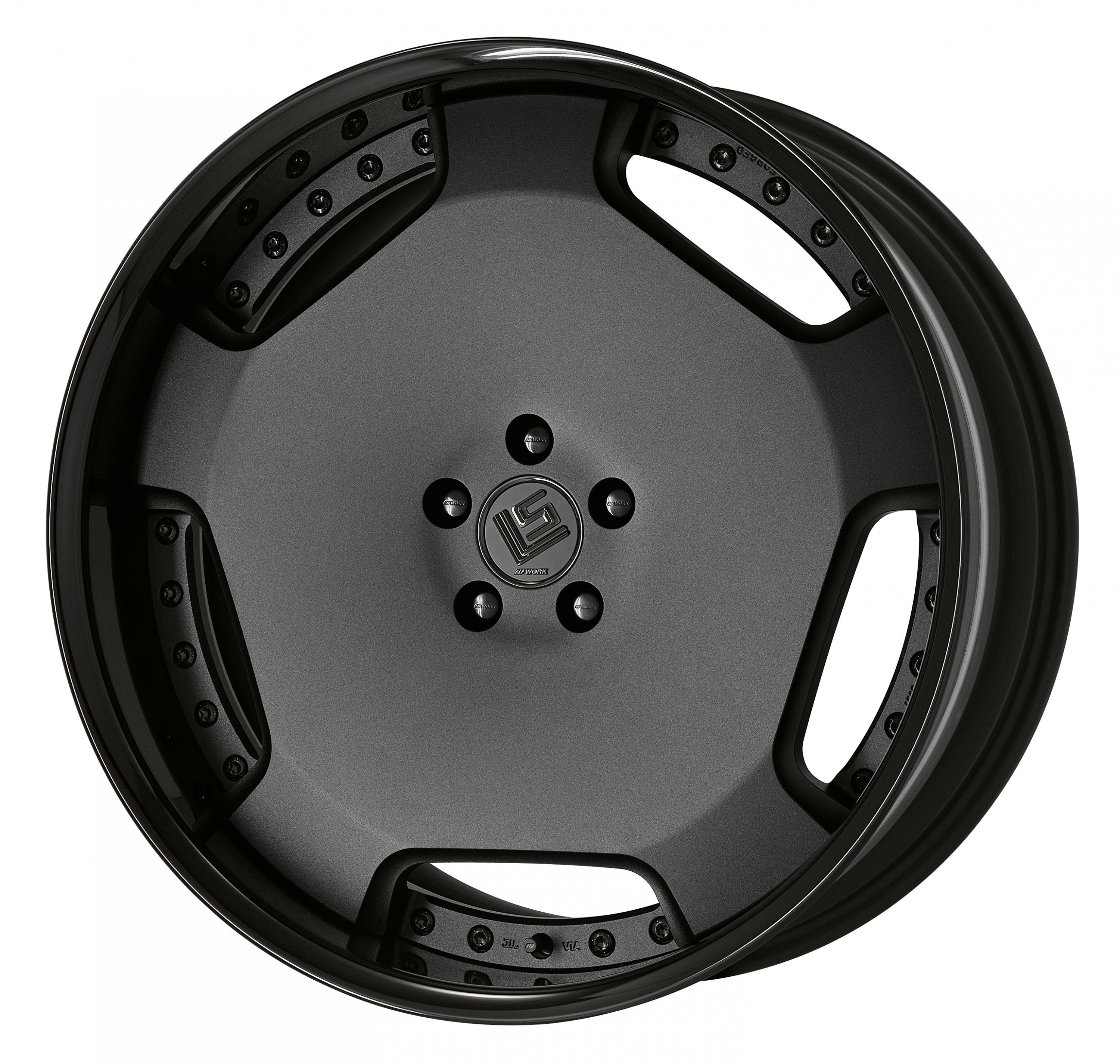 ■Size: 22 inches<br />
■Disc: Black anodized (standard)<br />
■Rim: FULL REVERSE (shape)/Black anodized (custom)<br />
■Center cap: Black (optional)<br />
■Piercing bolt: Black chrome piercing bolt (custom)<br />
■Air valve: Black air valve (custom)