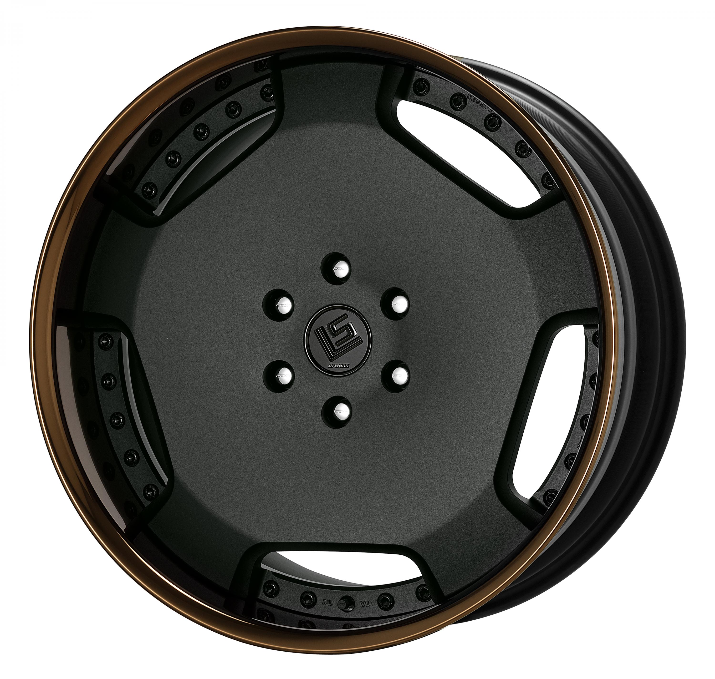 ■Size: 22 inches<br />
■Disc: Black anodized (standard)<br />
■Rim: FULL REVERSE (shape)/Bronze anodized (custom)<br />
■Center cap: Black (optional)<br />
■Piercing bolt: Black chrome piercing bolt (custom)<br />
■Air valve: Black air valve (custom)