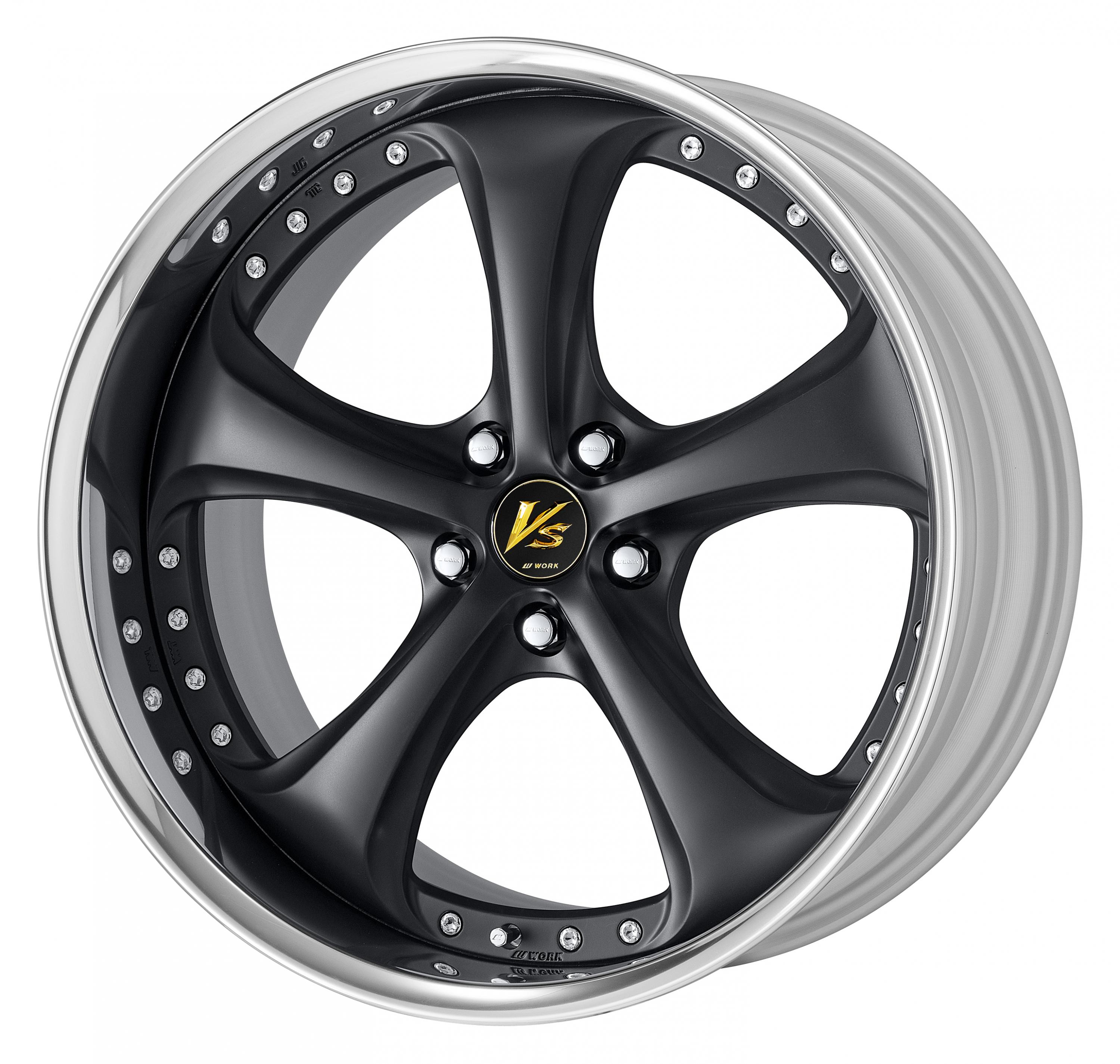 ■Size: 20 inches<br />
■Disc: Matte black (custom)<br />
■Rim: FULL REVERSE (shape)/Buff anodized (standard)<br />
■Center cap: Black (select option)