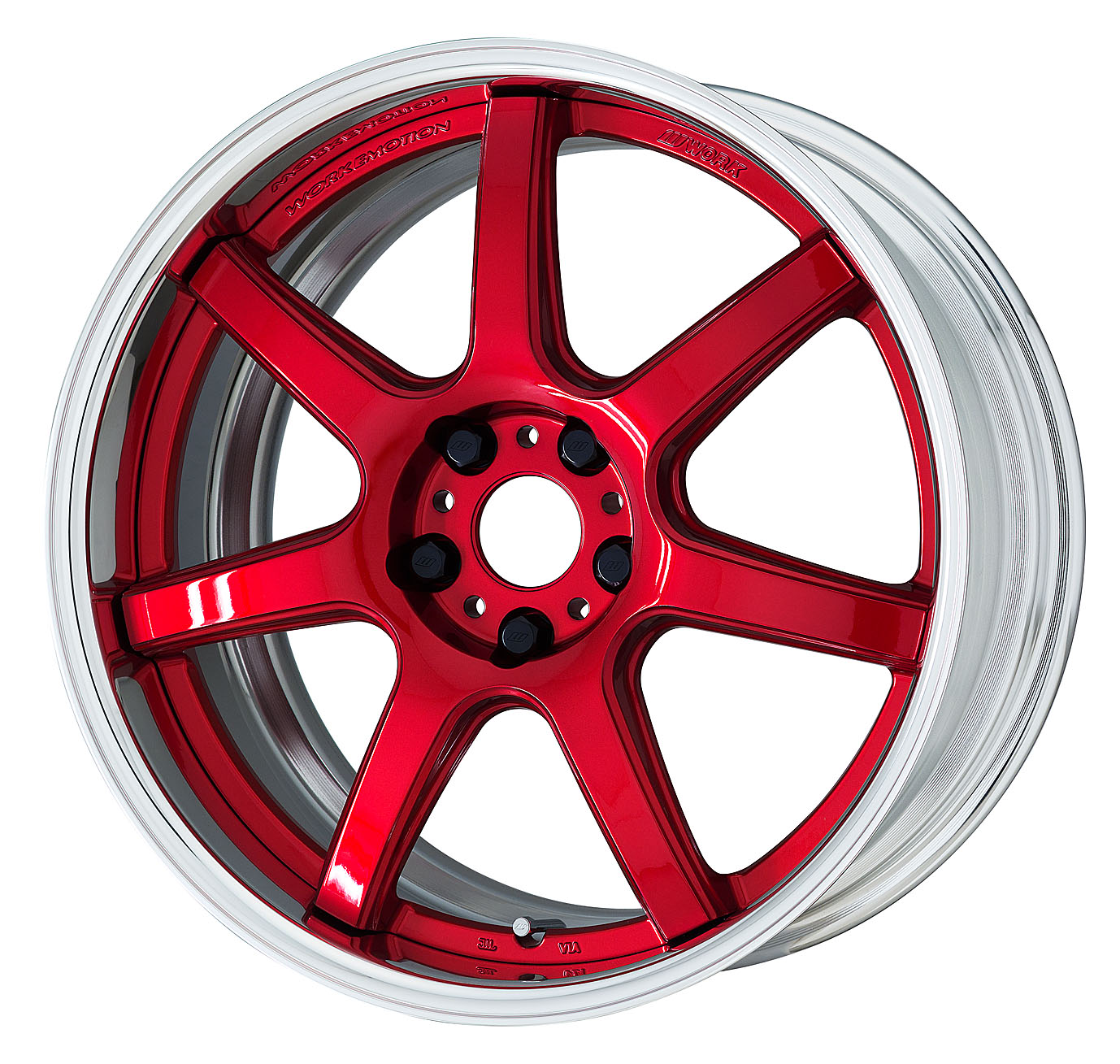 ■Size: 19-inch<br />
■Disc: Semi-concave (shape) / Candy Red (custom)<br />
■Rim: Full Reverse (shape) / Buff Anodized (standard)