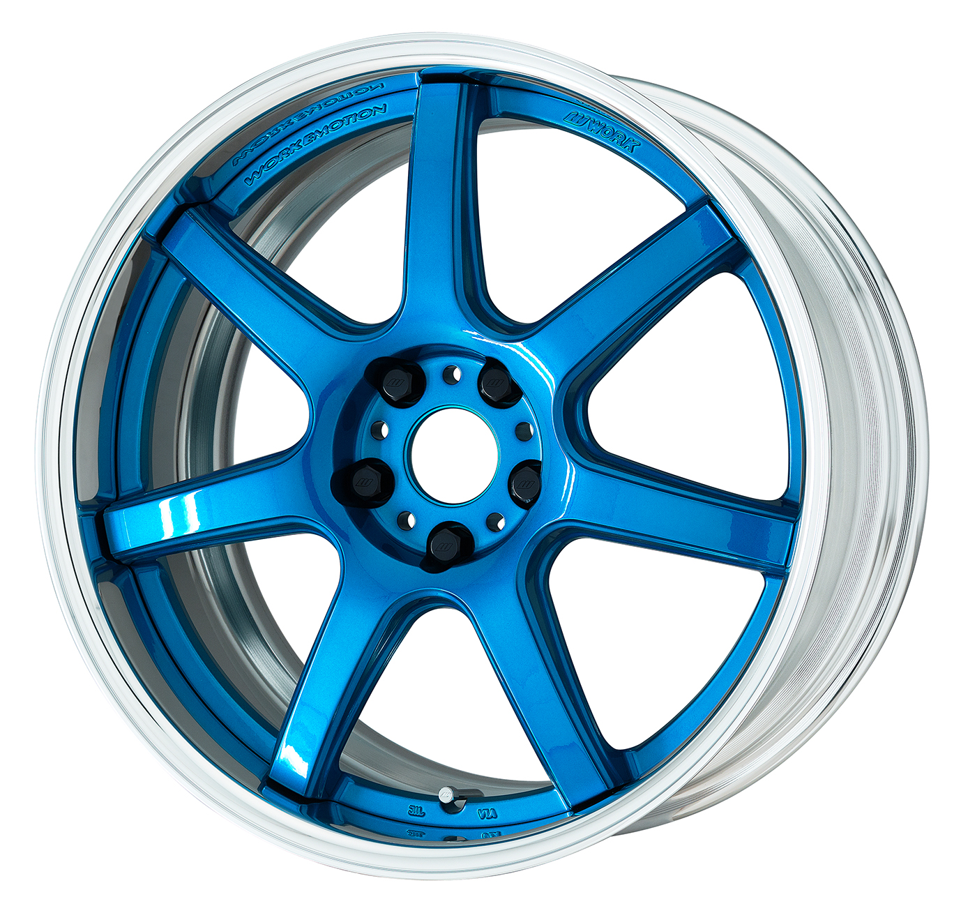 ■Size: 19-inch<br />
■Disc: Semi-concave (shape) / Candy Blue (custom)<br />
■Rim: Full reverse (shape) / Buffed anodized (standard)