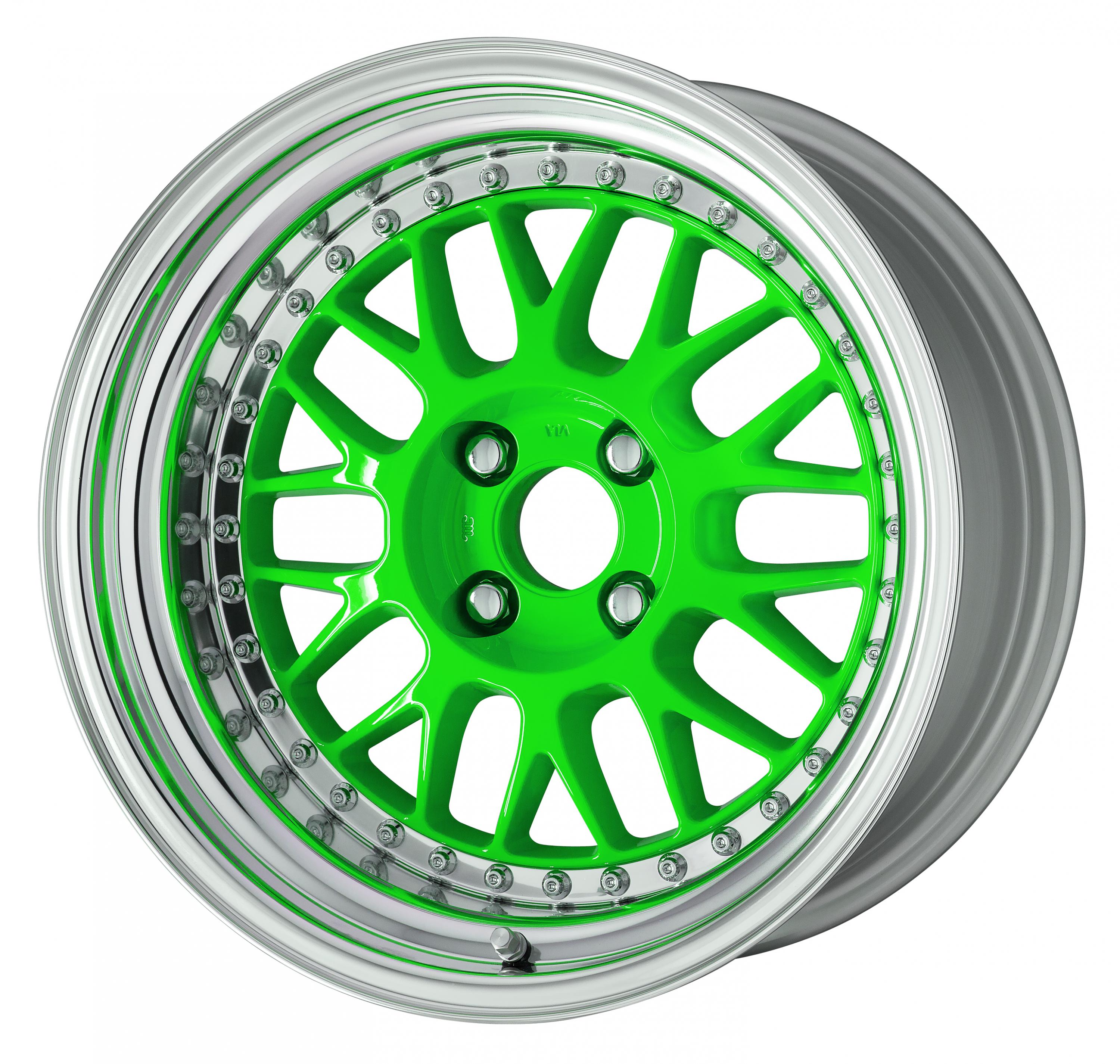 ■サイズ:16inch<br />
■ディスク:エナジーライムグリーン(カスタム)<br />
■リム:NORMAL(形状)/バフアルマイト(標準)