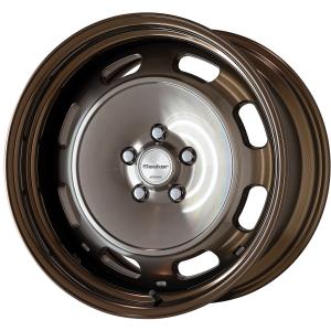 ■サイズ：18inch
■ディスク：トランスグレーポリッシュ(カスタム)
■リム：STEP RIM(形状)/ブロンズアルマイト(カスタム)
■センターキャップ：標準
■エアバルブ：ブラックエアバルブ(カスタム)