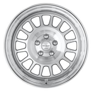 ■Size: 18 inches
■Disc: Cut clear (standard)
■Rim: STEP RIM (shape)/Buff anodized (standard)
■Center cap: Standard