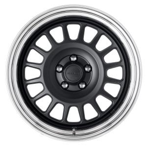 ■Size: 18 inches
■Disc: Matte black (standard)
■Rim: STEP RIM (shape)/Buff anodized (standard)
■Center cap: Matte black (select option)