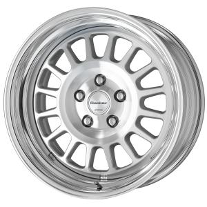 ■Size: 17 inches
■Disc: Cut clear (standard)
■Rim: STEP RIM (shape)/Buff anodized (standard)
■Center cap: Standard