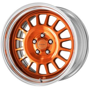 ■サイズ：18inch
■ディスク：カットクリアベース／カッパークリア(カスタム)
■リム：STEP RIM(形状)/バフアルマイト(標準)
■センターキャップ：カッパークリア(オプション)