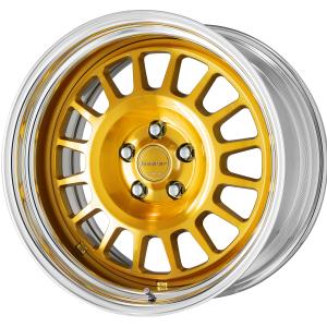 ■サイズ：18inch
■ディスク：インペリアルゴールド(カスタム)
■リム：STEP RIM(形状)/バフアルマイト(標準)
■センターキャップ：インペリアルゴールド(標準)