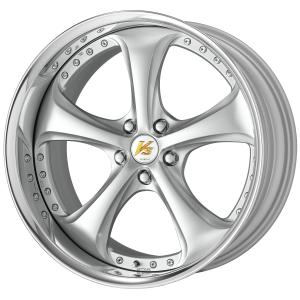 ■Size: 20 inches
■Disc: Light grayish silver (standard)
■Rim: FULL REVERSE (shape)/Buff anodized (standard)
■Center cap: Silver (standard)