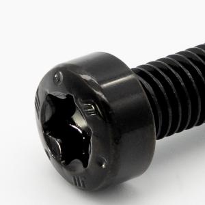 Black chrome piercing bolt (optional)