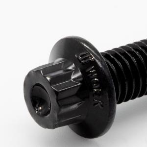 Black chrome piercing bolt (optional)