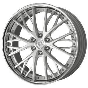 ■Size: 24 inches
■Disc: Brushed (standard)
■Rim: FULL REVERSE (shape)/Buffed anodized (standard)
■Center cap: Hairline (standard)