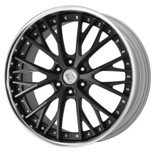 ■Size: 24 inches
■Disc: Black anodized (standard)
■Rim: FULL REVERSE (shape)/Buff anodized (standard)
■Center cap: Hairline (standard)