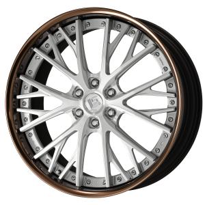 ■Size: 24 inches
■Disc: Brushed (standard)
■Rim: FULL REVERSE (shape)/Bronze anodized (custom)
■Center cap: Hairline (standard)