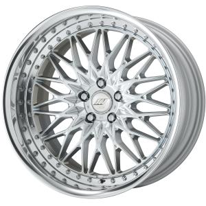 ■Size: 20 inches
■Disc: Silky Rich Silver (standard)
■Rim: FULL REVERSE (shape)/Buff Anodized (standard)
■Center cap: Silver W emblem (optional)