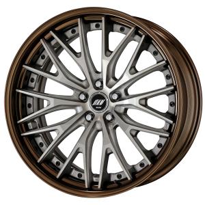 ■サイズ：21inch
■ディスク：ディープコンケイブ(形状)/トランスグレーポリッシュ(標準)
■リム：STEP RIM(形状)/ブロンズアルマイト(カスタム)
■センターキャップ：ブラック(標準)
■ピアスボルト：ブラッククロームピアスボルト(カスタム)