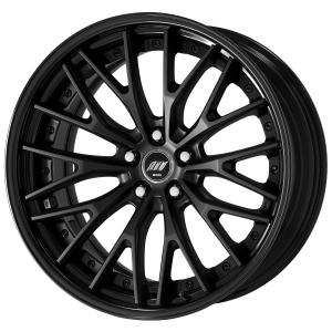 ■サイズ：20inch
■ディスク：ディープコンケイブ(形状)/マットブラック(標準)
■リム：STEP RIM(形状)/ブラックアルマイト(カスタム)
■センターキャップ：ブラック(標準)
■ピアスボルト：ブラッククロームピアスボルト(カスタム)
■エアバルブ：ブラックエアバルブ(カスタム)