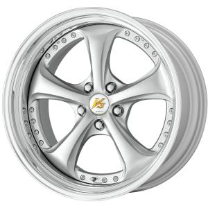 ■Size: 19 inches
■Disc: Light grayish silver (standard)
■Rim: STEP RIM (shape)/Buff Anodized (standard)
■Center cap: Silver (standard)