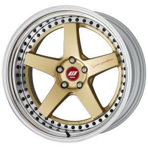 ■サイズ：20inch
■ディスク：ゴールド(標準)
■リム：STEP RIM(形状)/バフアルマイト(標準)
■センターキャップ：レッド・Wエンブレム(標準)
■ステッカー：レッド(標準同梱)
■ピアスボルト：ブラッククロームピアスボルト(カスタム)
■エアバルブ：ブラックエアバルブ(カスタム)