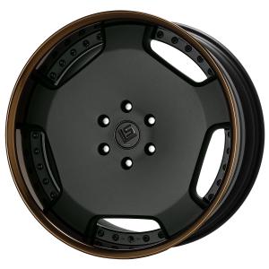 ■サイズ：22inch
■ディスク：ブラックアルマイト(標準)
■リム：FULL REVERSE(形状)/ブロンズアルマイト(カスタム)
■センターキャップ：ブラック(オプション)
■ピアスボルト：ブラッククロームピアスボルト(カスタム)
■エアバルブ：ブラックエアバルブ(カスタム)